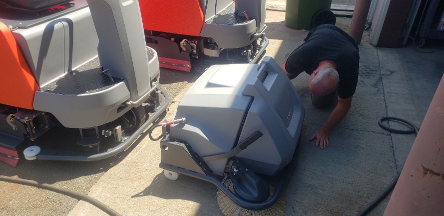 Br Rider Scrubber | Virginia | Floor Cleaning Equipment | Rivannaco